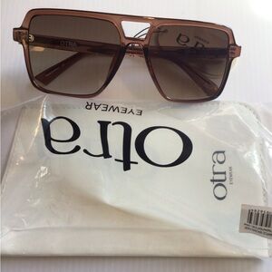 NEW! OTRA Zoya Brown Sunglasses